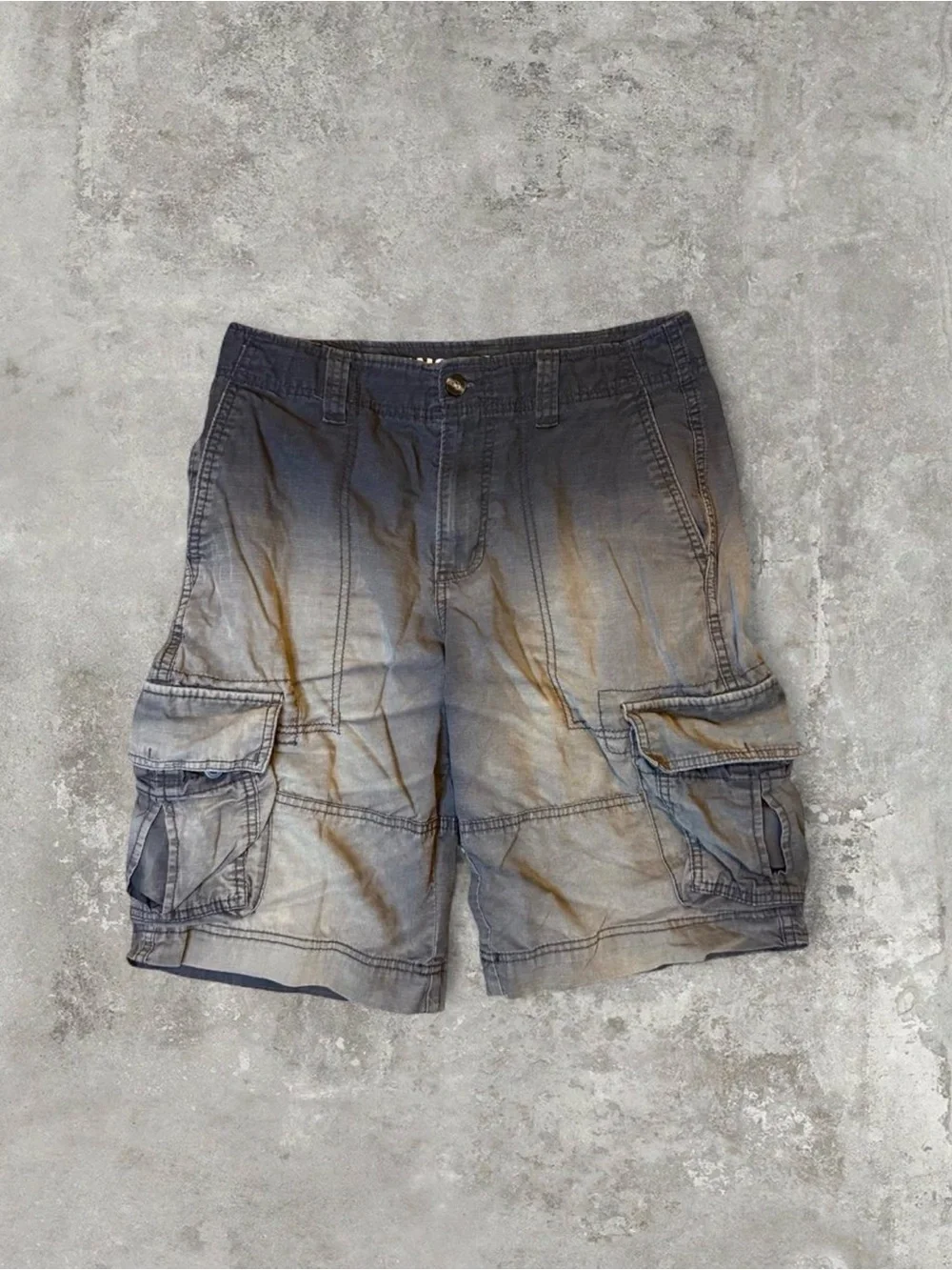Mossimo Supply Co. Men's Faded Gray Cargo Shorts
